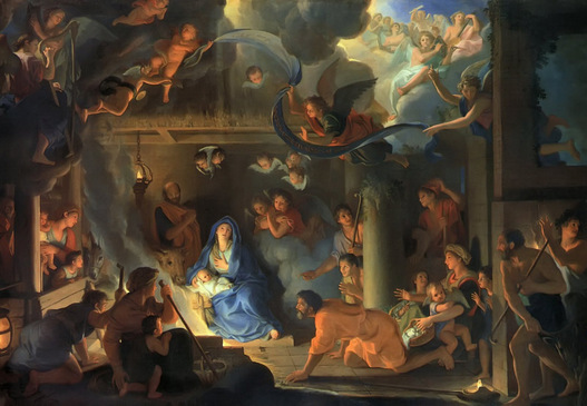 13_Le_Brun,_Charles_-_Adoration_of_the_Shepherds_-_1689