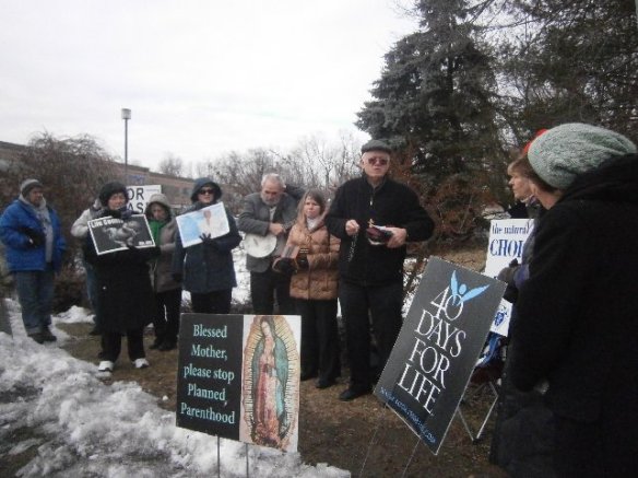 The 40 Days for Life campaign begins again on Perlman Drive in Spring Valley