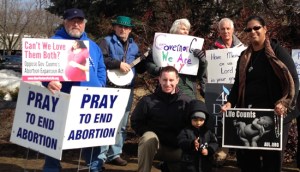 On March 20 -- Day 16 -- Steven Karlen, Northeast Coordinator of the 40 Days for Life visited the Spring Valley prayer site.